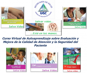 Curso Virtual de Autoaprendizaje sobre Evaluación y Mejora de Calidad de la Atención y Seguridad del Paciente