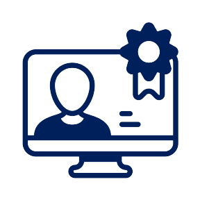 Certified webinars icon