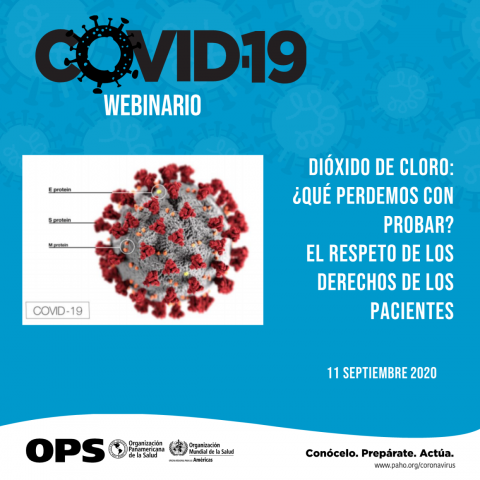 INFORME DE VALORACIÓN DEL DIOXIDO DE CLORO COMO TRATAMIENTO FRENTE AL  CORONAVIRUS (SARS-CoV-2).