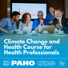 Climate change and health course for health professionals