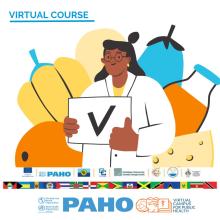 Figure showing foods and an a food inspector