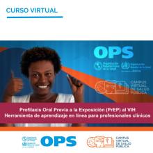 Profilaxis Oral Previa a la Exposición (PrEP) al VIH - Herramienta de aprendizaje en línea para profesionales clínicos