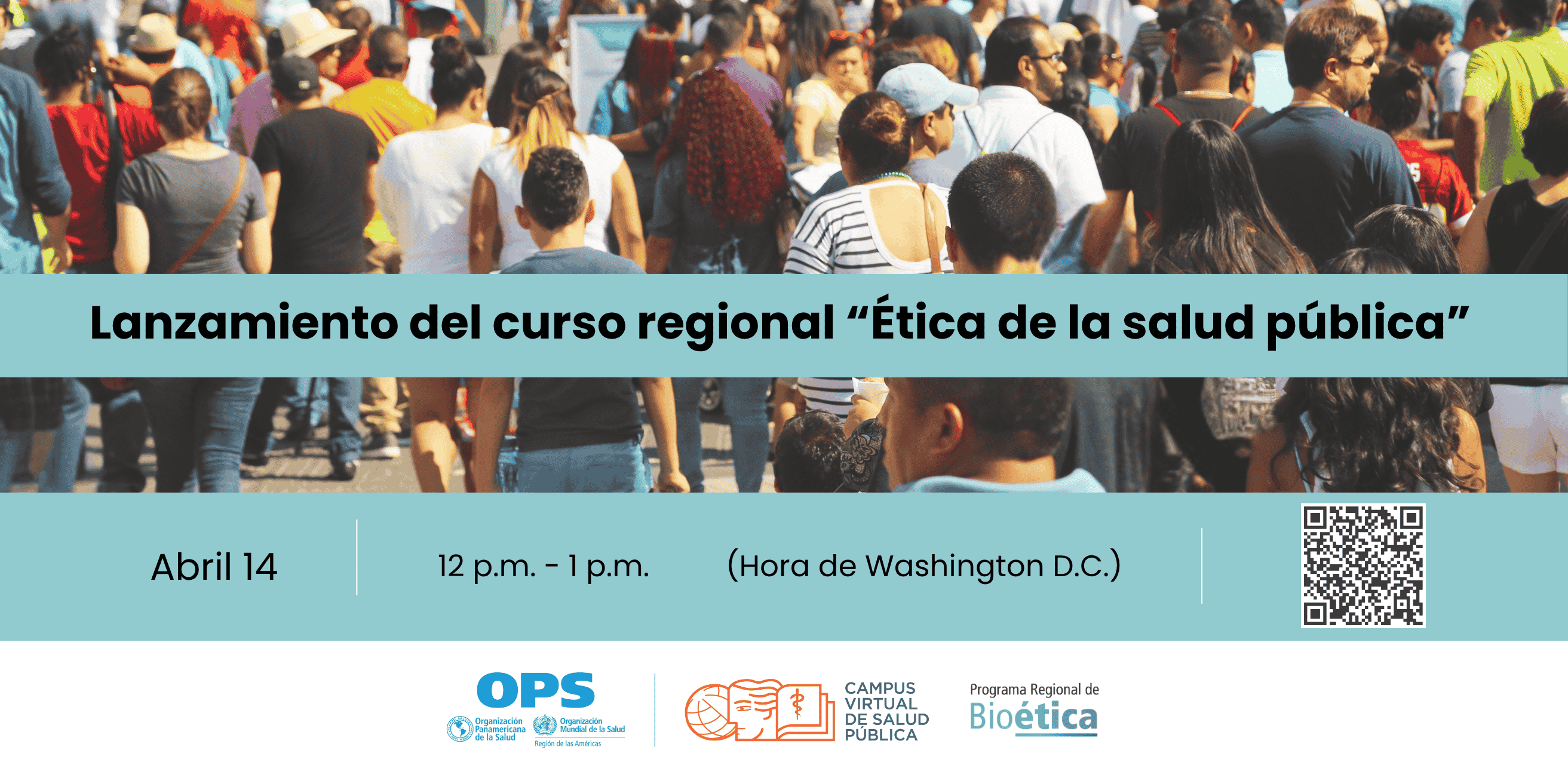 Lanzamiento del curso regional “Ética de la salud pública