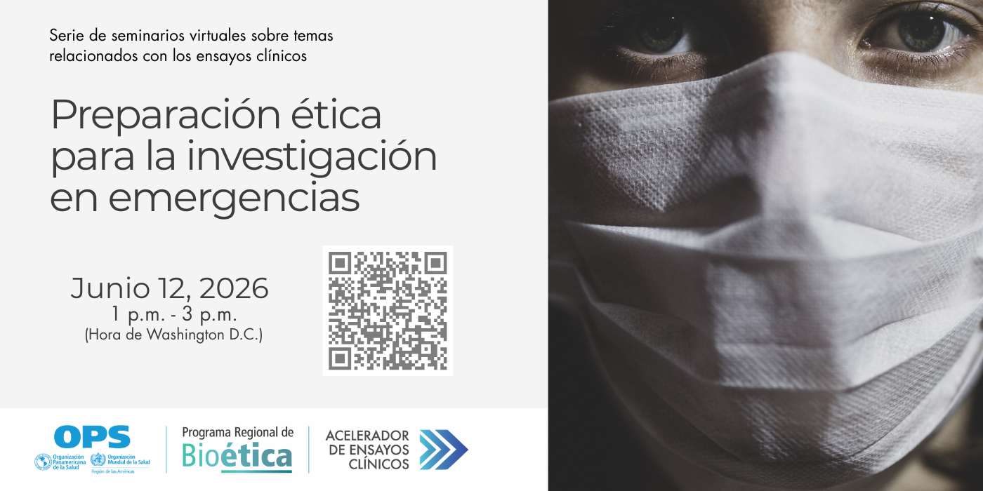 Webinar Preparación ética para la investigación en emergencias