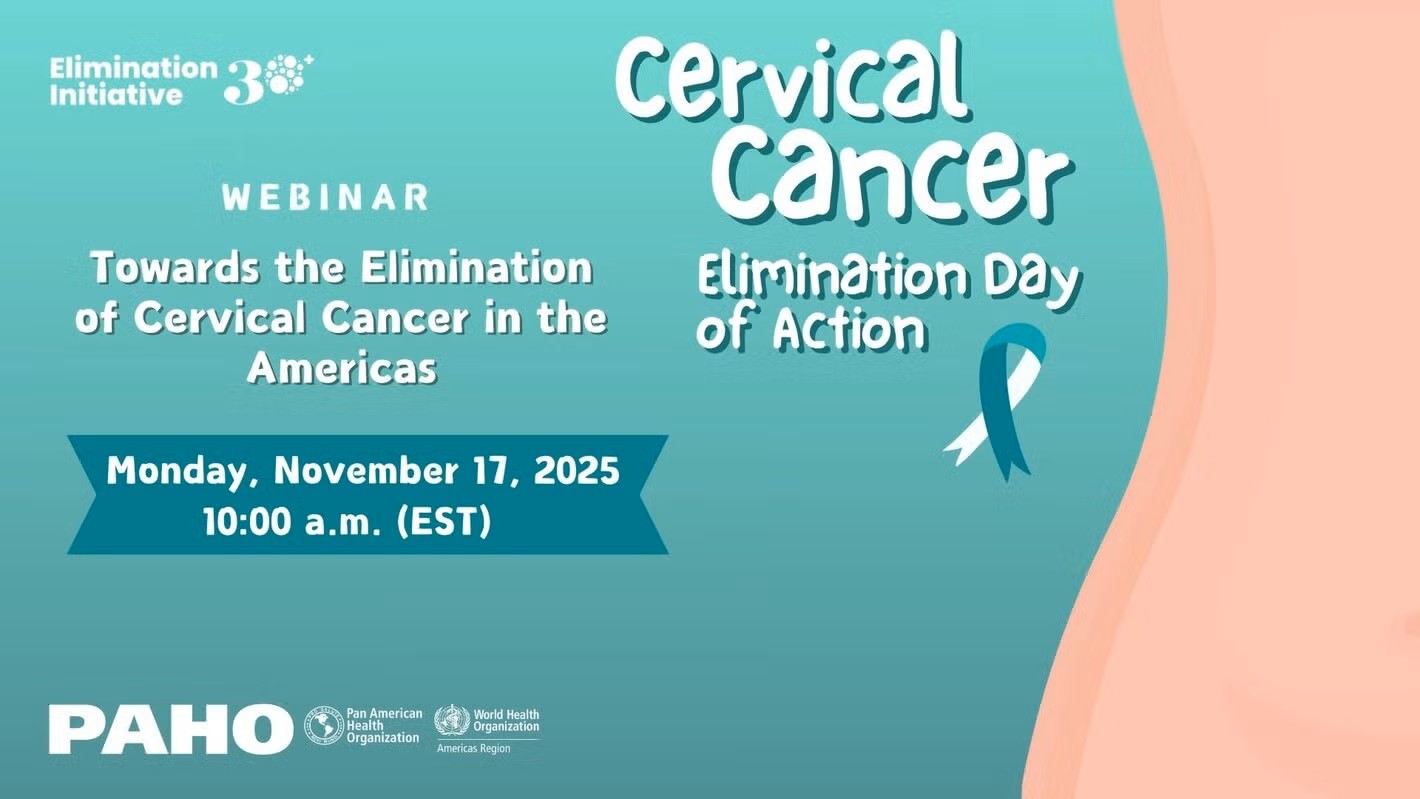 Webinar Towards the elimination of Cervical Cancer in the Americas (November 11, 2025)