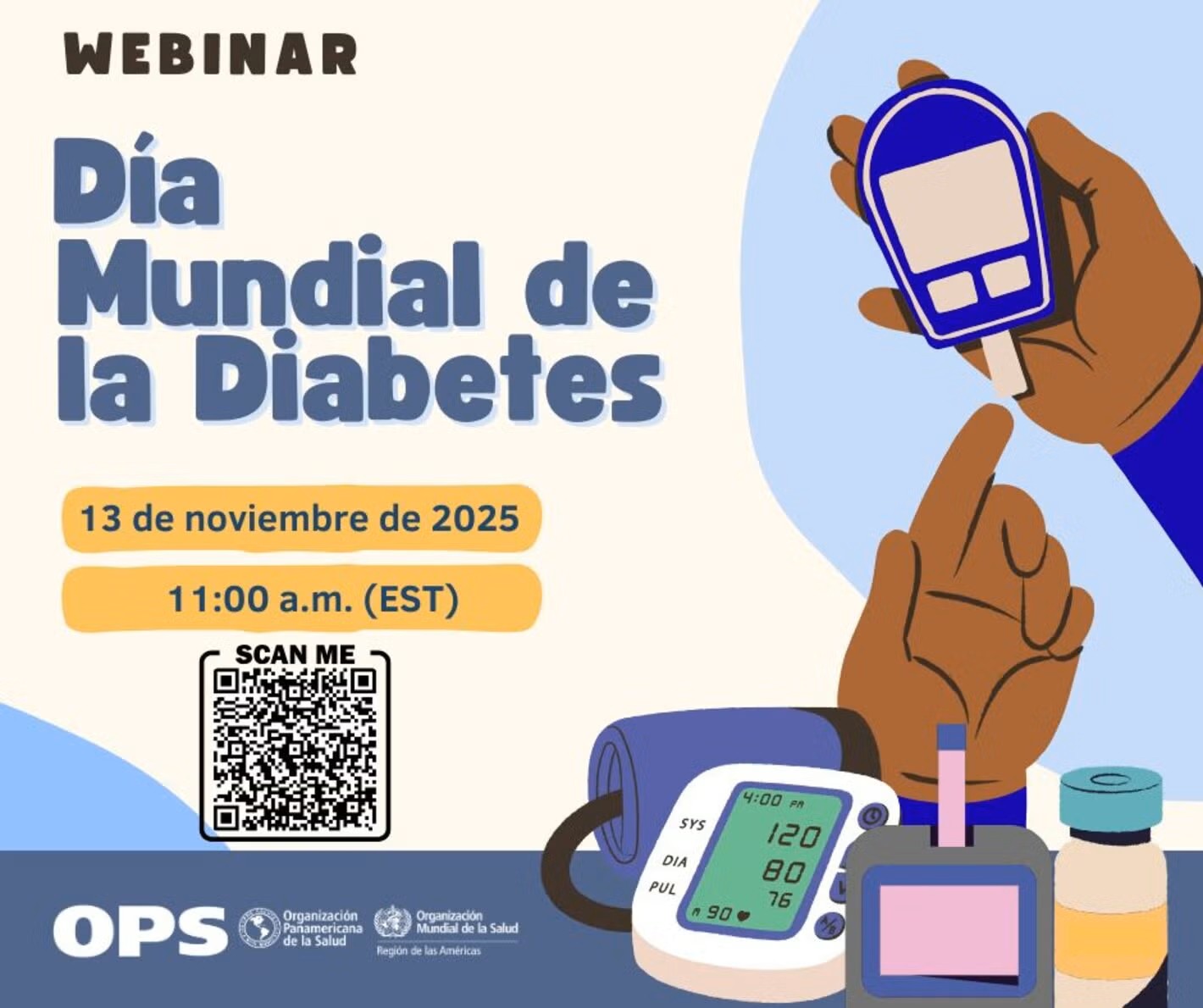 Webinar - Día Mundial de la Diabetes (13 noviembre de 2025)